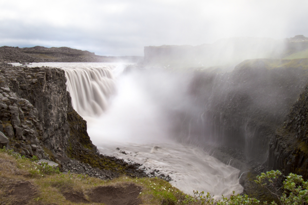 Orkuskipti við Dettifoss